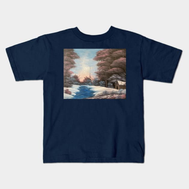 Cabin in the Hollow Kids T-Shirt by J&S mason